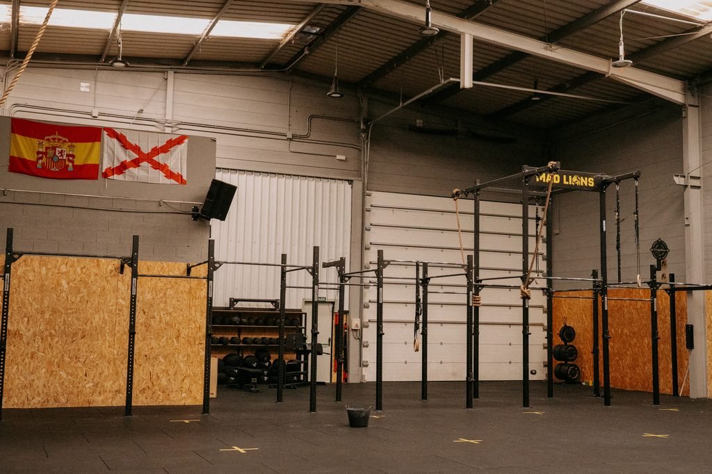 Zona Training Club de Mad Lions, box de crosstraining y open box en Azuqueca de Henares