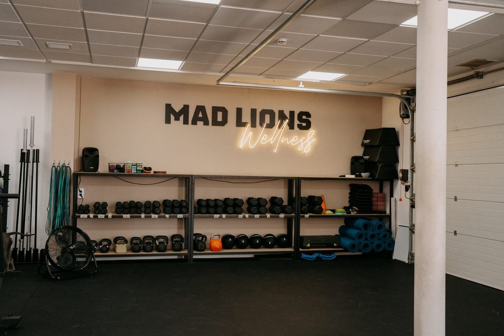 Sala Wellness climatizada de Mad Lions para clases de Booty Lab y Move en Azuqueca de Henares